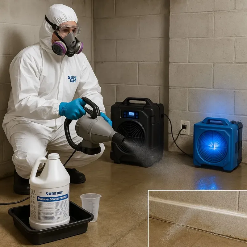 Sanitization and Odor Removal process in Honaker, VA