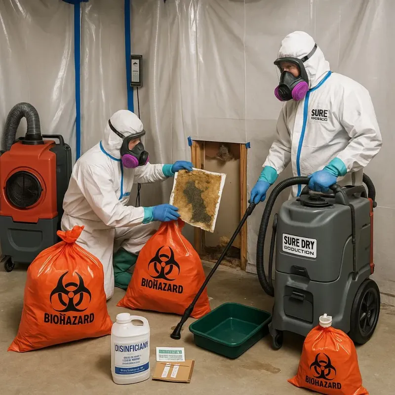 Contaminated Water Handling Protocols process in Honaker, VA